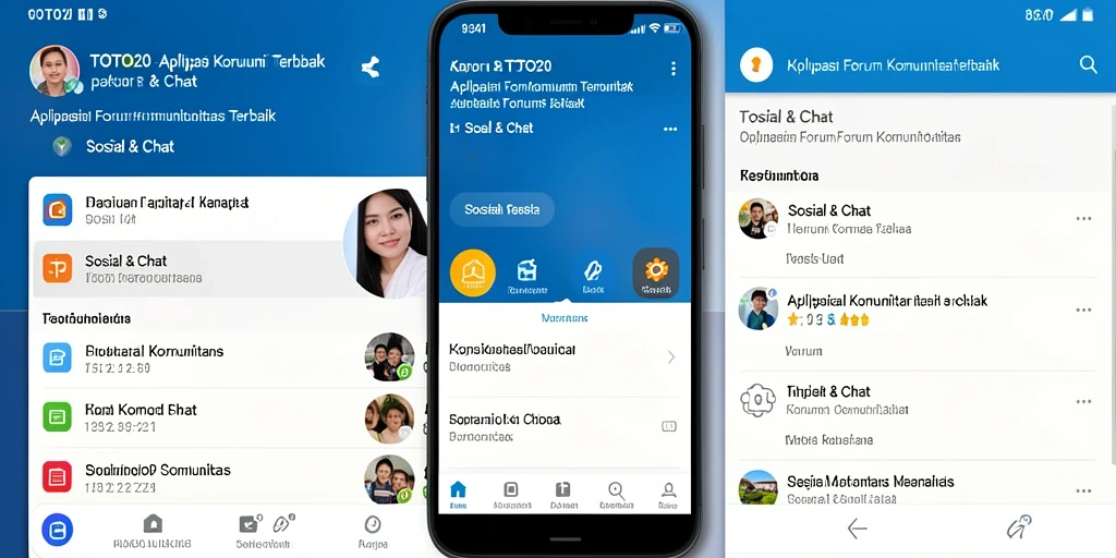 Tampilan antarmuka aplikasi TOTO20 yang menarik dan fungsional.